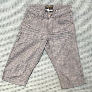 Boys H&M grey cotton shorts